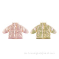 Kinderbekleidung Wattierte Jacke Winter